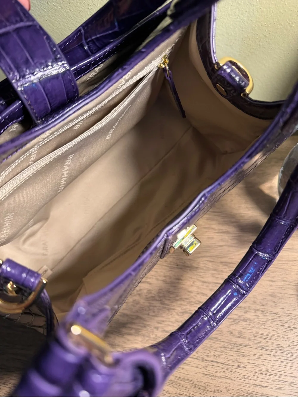 Brahmin Voltage Violet Sirona Adrian